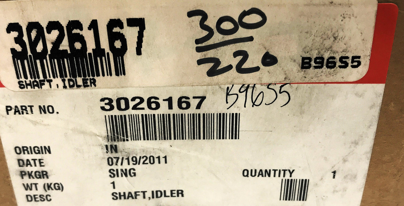 Cummins Shaft Idler 3026167 NOS