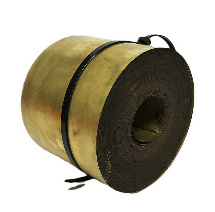 Unbranded Brass Shim 4.50 inch x 5-1/2 Roll NOS