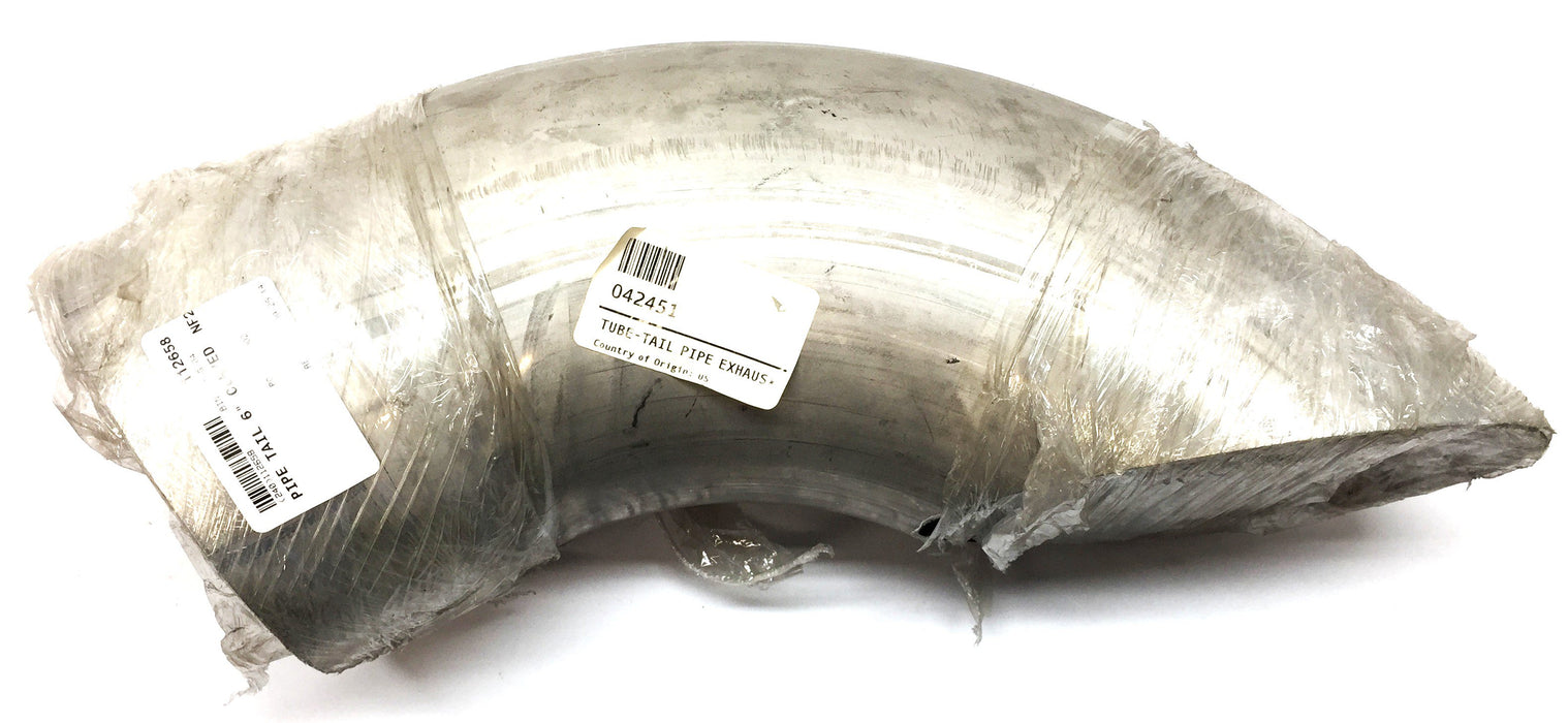 New Flyer Curved Tail Pipe Exhaust Tube 042451 NOS