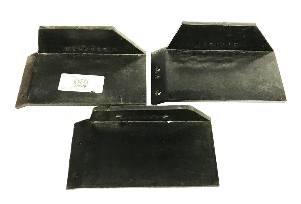 Johnston Street Sweeper Rubber Dirt Deflector 302579 [Lot of 3] NOS