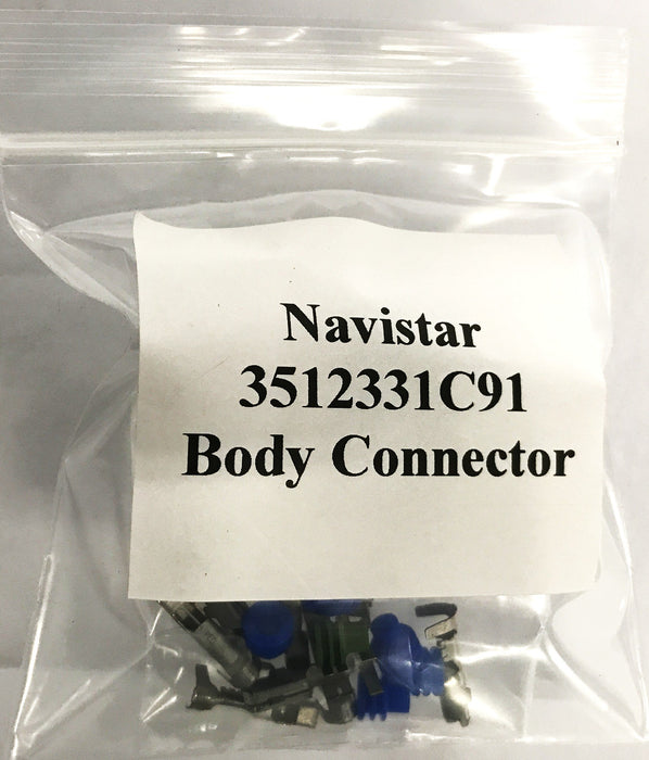 Navistar Body Connector Kit 3512331C91 [Lot of 2] NOS