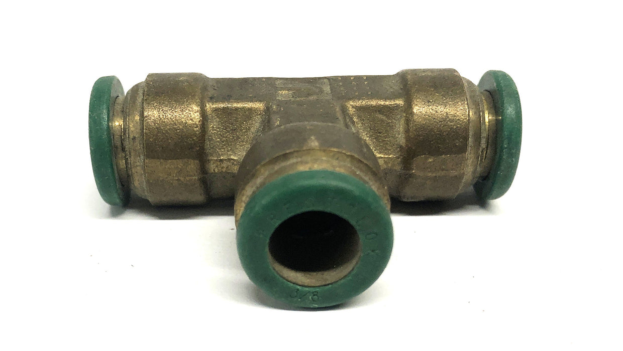 Parker Brass Push-to-Connect Union Tee Fitting 3/8 [Lot of 4]