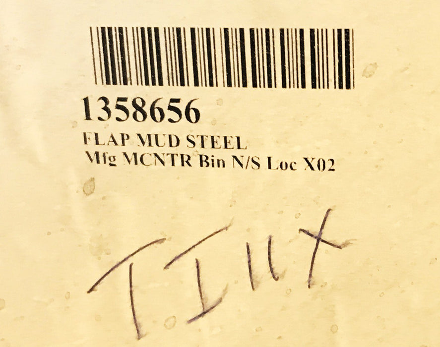 McNeilus 36.63 inch x 23.75 inch x 0.25 inch Steel Mudflap 1358656 NOS
