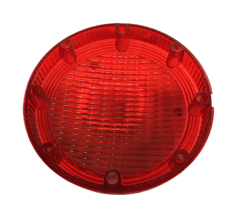 Weldon Red Warning Light Lens W1004R [Lot of 4] NOS