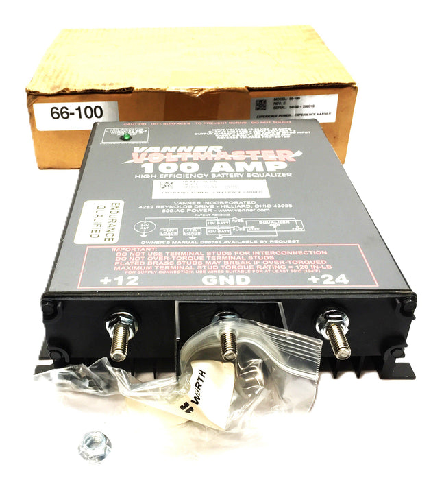 Vanner Voltmaster 100 AMP Battery Equalizer 66-100 NOS