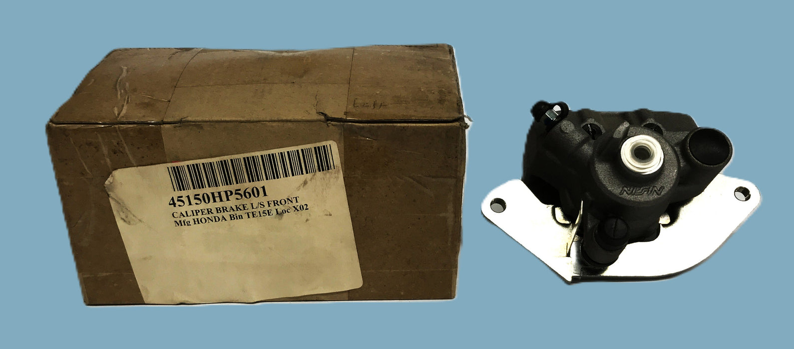 Honda Left Front Brake Caliper 45150HP5601 NOS
