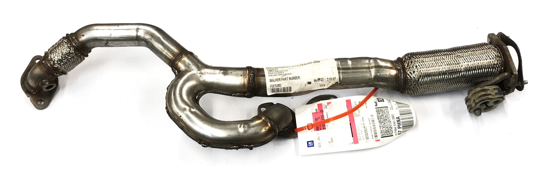 GM Muffler and Flexible Pipe 20911192 NOS