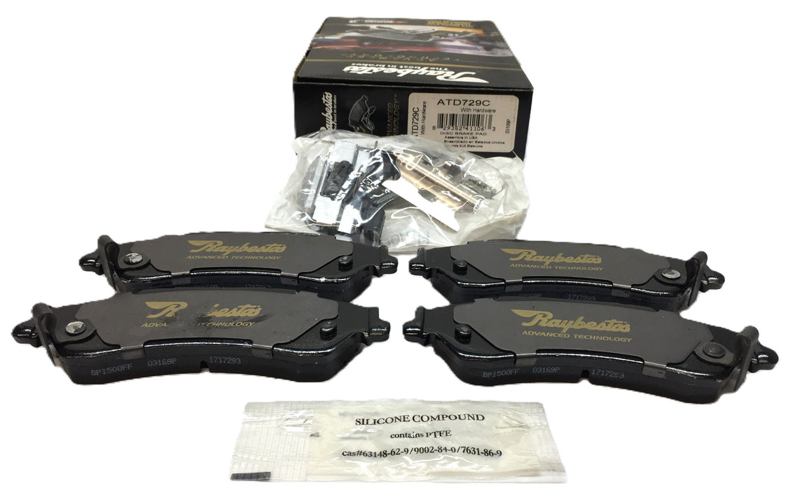 Raybestos Disc Brake Pad Set ATD729C NOS