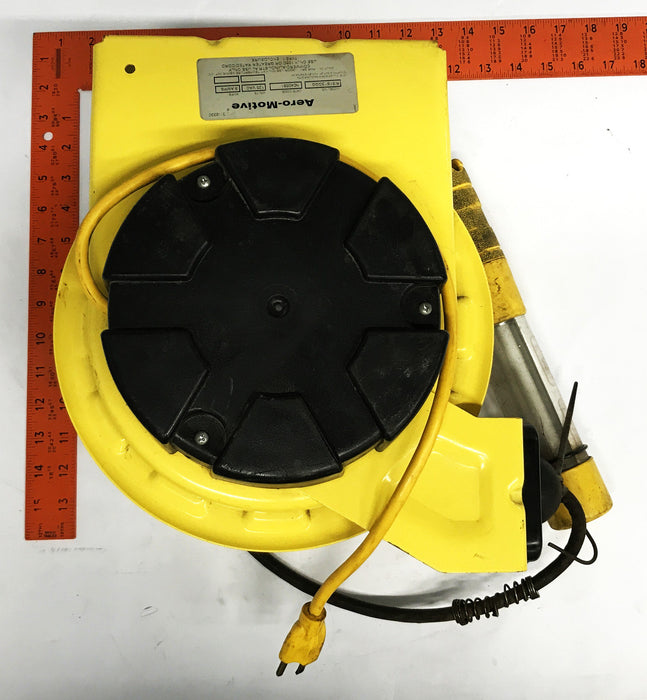 Aero-Motive Spring Driven Electric Power Reel R51S13GGG USED
