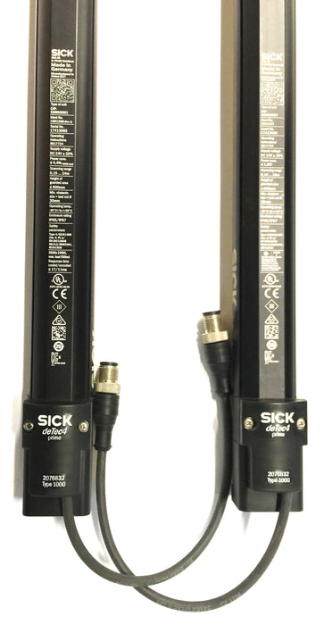 SICK deTec4 Safety Light Curtain Set C4P-SA0903S001/C4P-EA0903S001 USED