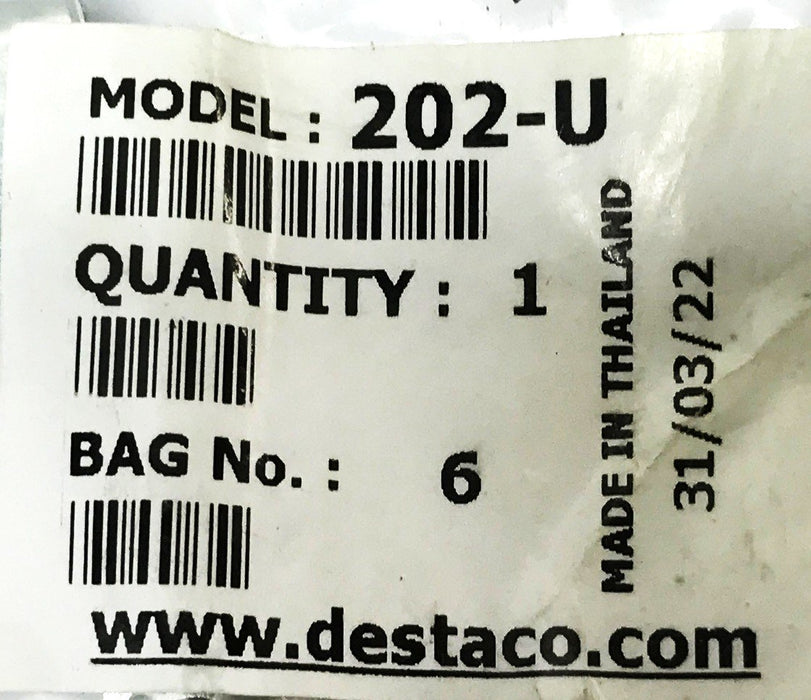 Destaco Vertical Hold-Down Locking Clamp 202-U [Lot of 3] NOS
