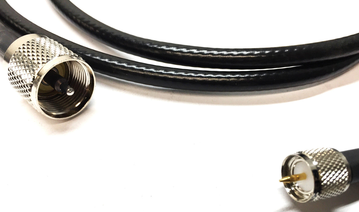 Unbranded 14' PL-259 (UHF Male) to N-type Male Coaxial Cable 140117-168 RevJ NOS