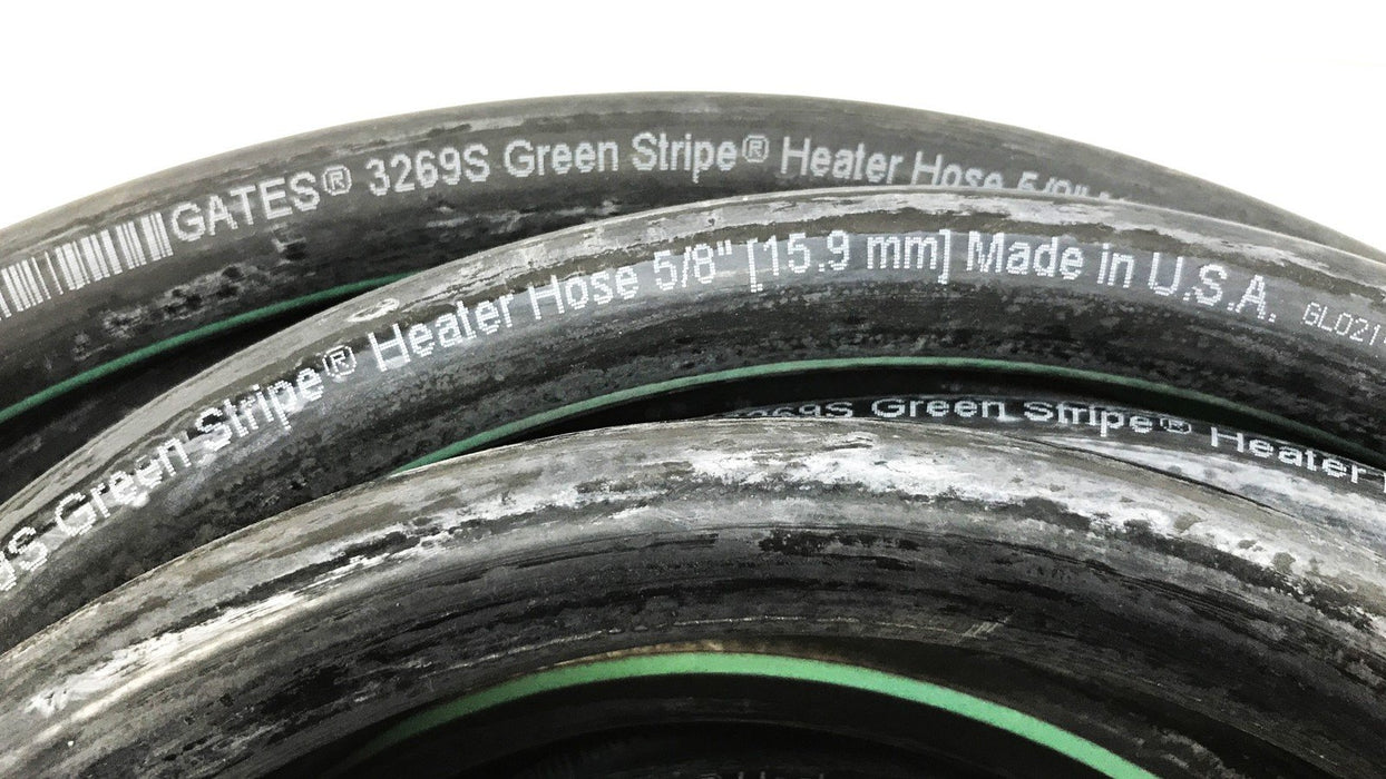 Gates Green Stripe 5/8" Heating Hose, 50 Foot Roll, 3269S NOS