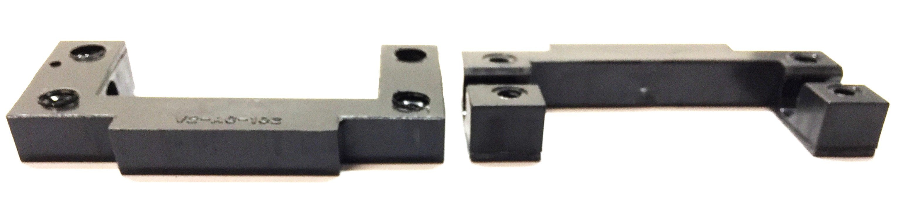 Ricon Black Plastic Base Latch Block V2-AC-102 (V2AC102) [Lot of 2] NOS