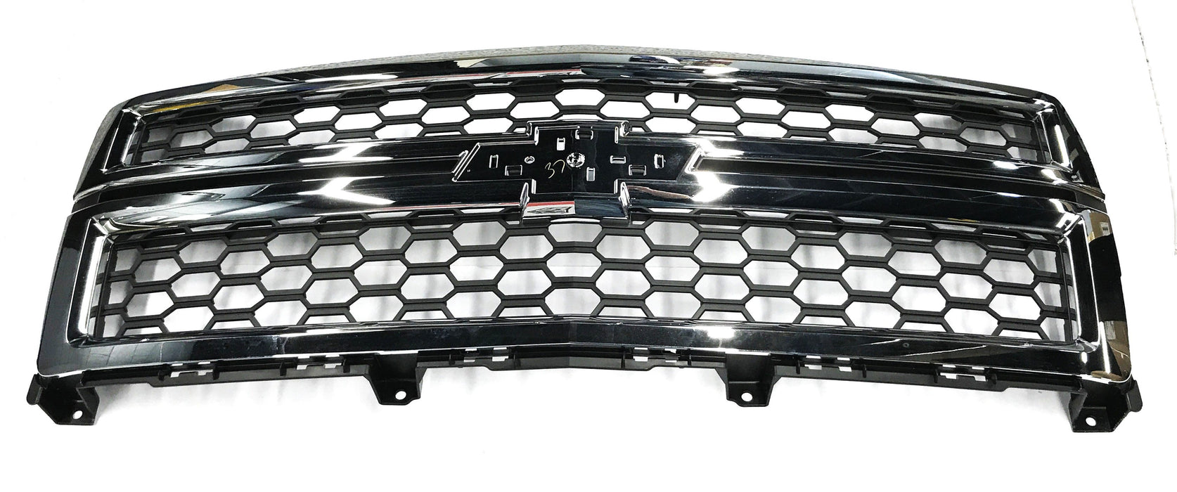 GM OEM Black Front Grille with Chrome Surround 23259620 NOS