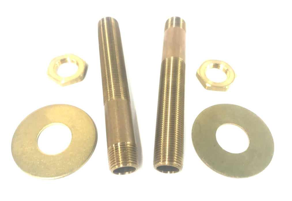 T&S Supply Nipple Unit & Lock Nut BL-5500-10 [Lot of 2] NOS