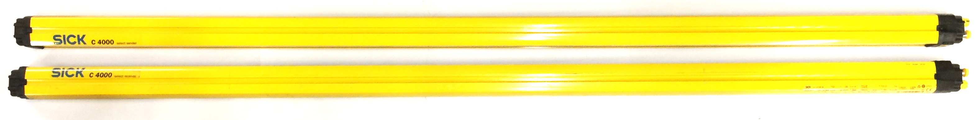 Sick C4000 Safety Light Sender/Receiver Set XC40S-1503A0A00BA0\XC40E-S206 USED