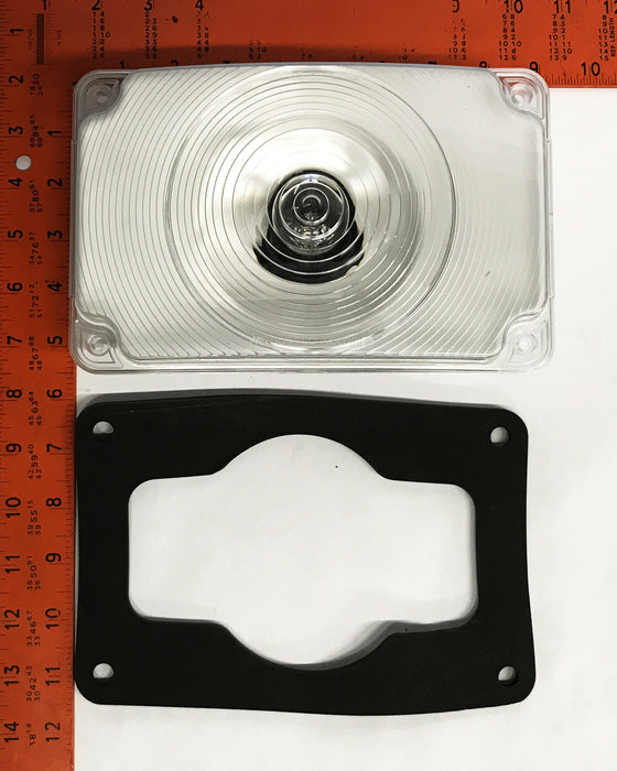 Weldon School Bus Clear Back-up Light (with Gasket) 5801-9100-30 NOS