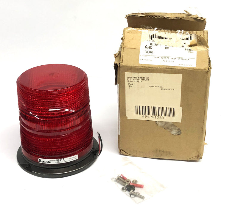 Truck-Lite Red Medium Profile Permanent Mount Strobe Light 6601R NOS - GTS SPECIAL