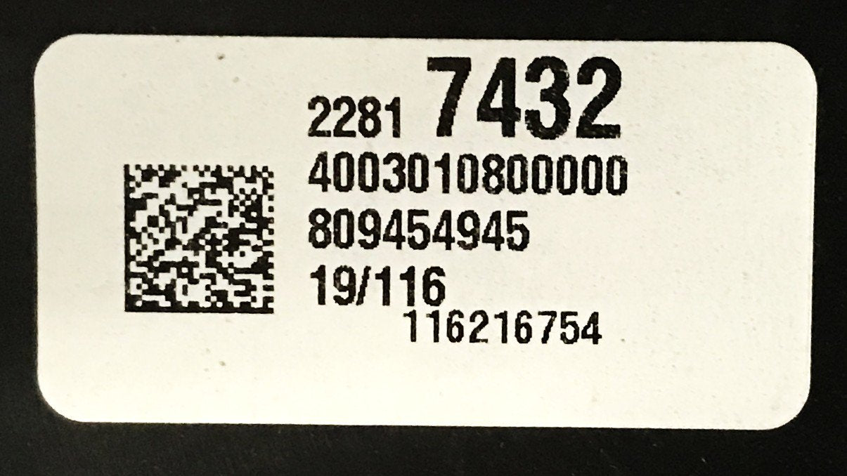 GM Rear Window Lower Garnish Molding 22817432 NOS