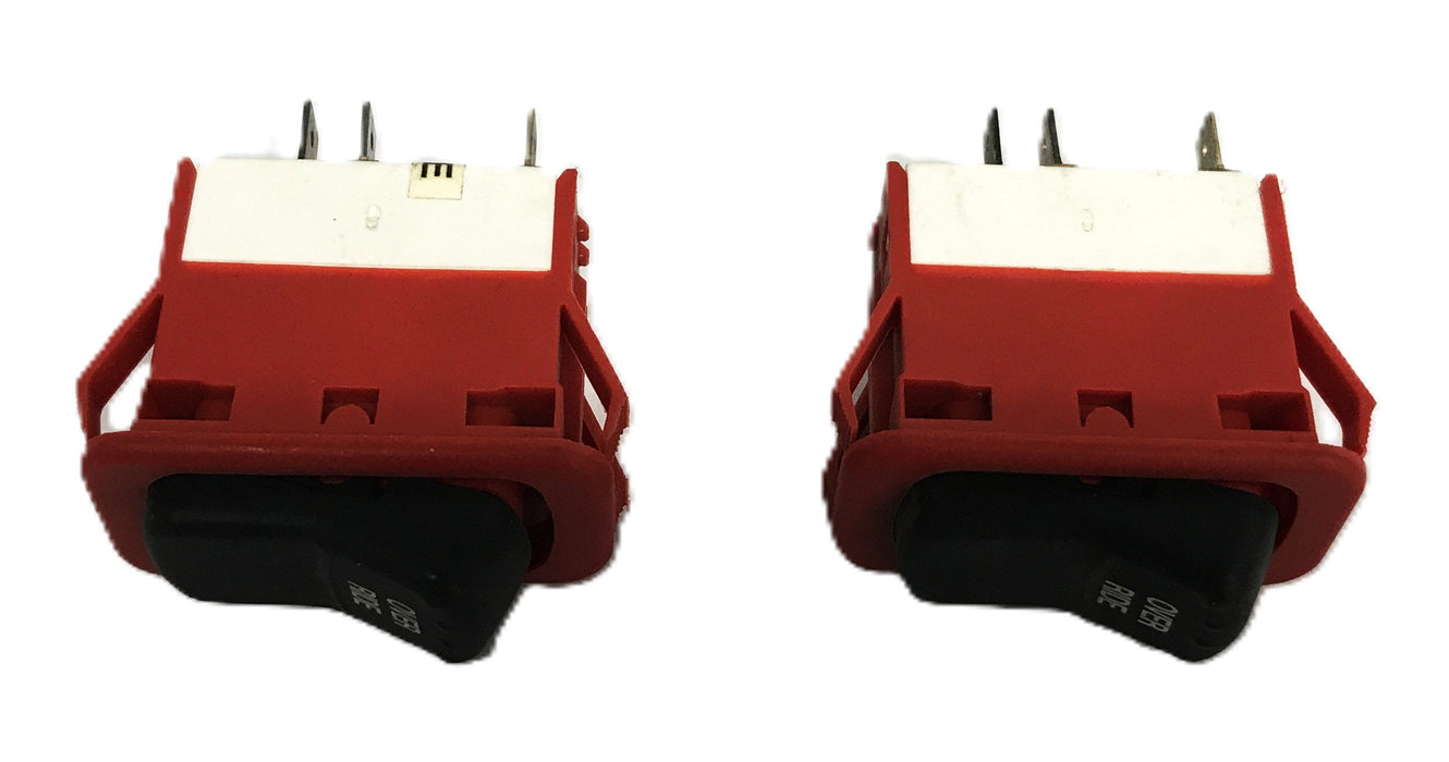 Blue Bird DPST Override ON/PFF Rocker Switch 00088338 [Lot of 2] NOS