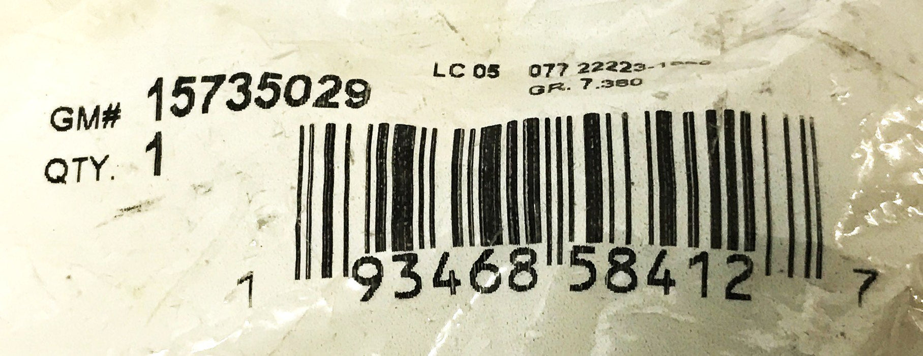 GM Shock Adsorber Bushing15735029 [Lot of 2] NOS