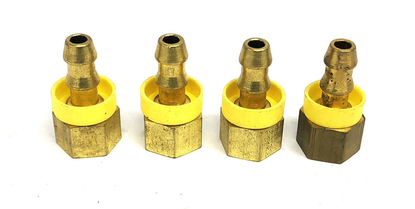 Eaton Low Pressure Brass Hose End 10004B-A05 [Lot of 4] NOS