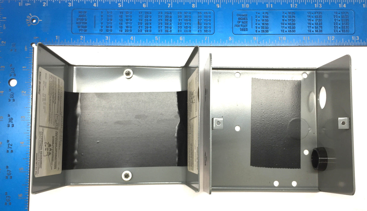 Allen-Bradley Pressure Control Device Enclosure Only 836-NX383059 USED