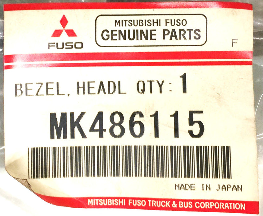 Mitsubishi Fuso Headlight Bezel MK486115 NOS