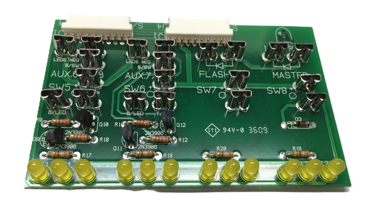 RC Tronics S1069 Switch Panel Circuit Board RCT-1067/J4 (Rev. B) NOS