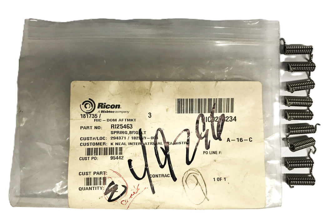 Ricon Wheelchair Lift Bridgeplate Spring R125463 [Lot of 9] NOS