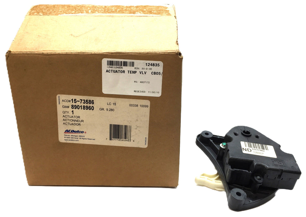 ACDelco\GM Temperature Valve Actuator 15-73586 (89018960) NOS