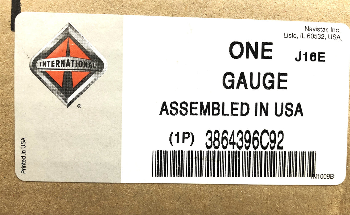 Navistar International Fuel Gauge 3864396C92 NOS