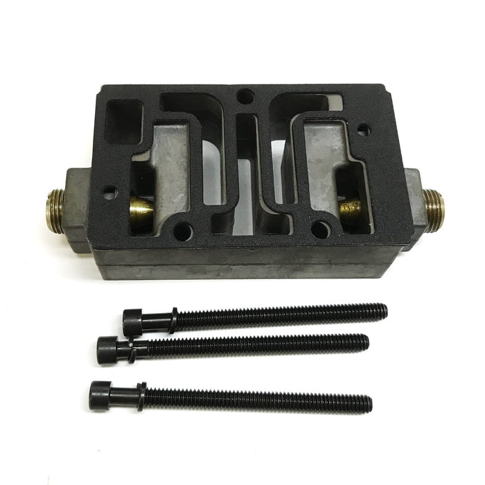 Numatics Valve Base Speed Control for PA55 Series 229-740 NOS
