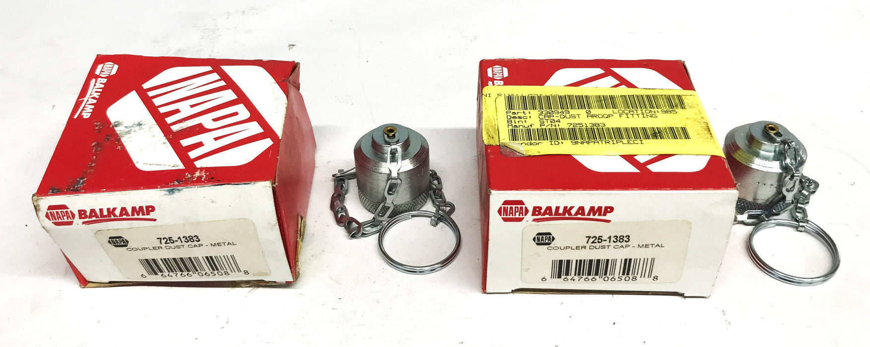 NAPA Balkamp Metal Coupler Dusk Cap 725-1383 [Lot of 2] NOS
