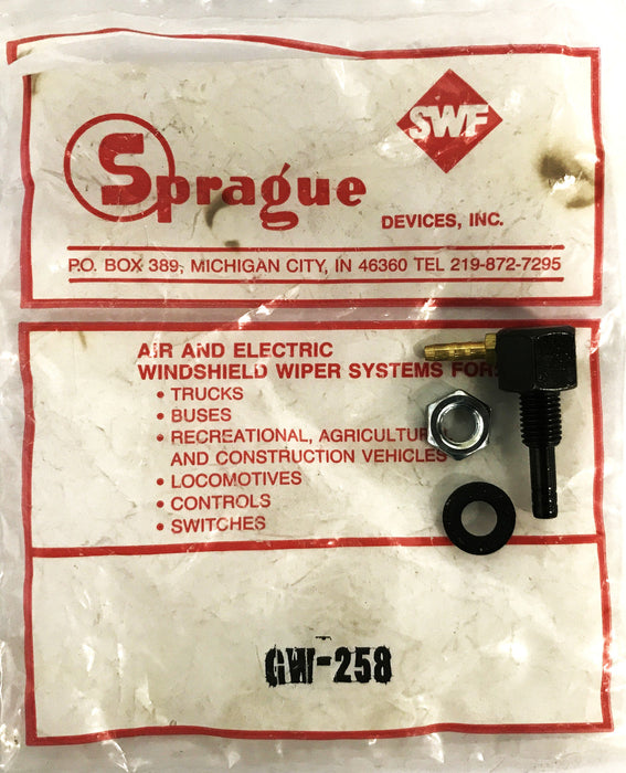 Sprague Windshield Washer Nozzle GW-258 NOS