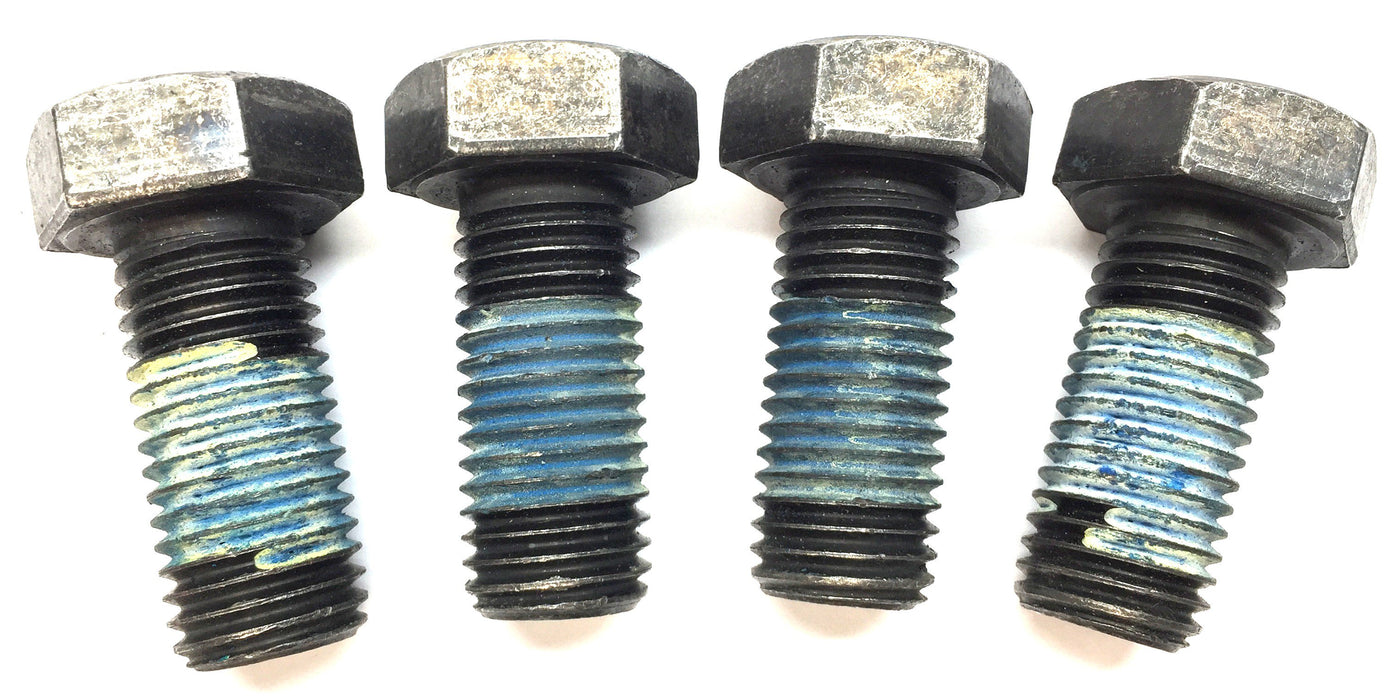 Unbranded M24-3.00 x 50mm Black Oxide Hex Bolt Course Thread [Lot of 4] NOS