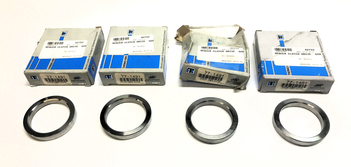 Thermo King Compressor Clutch Spacer 77-1491 [Lot of 4] NOS