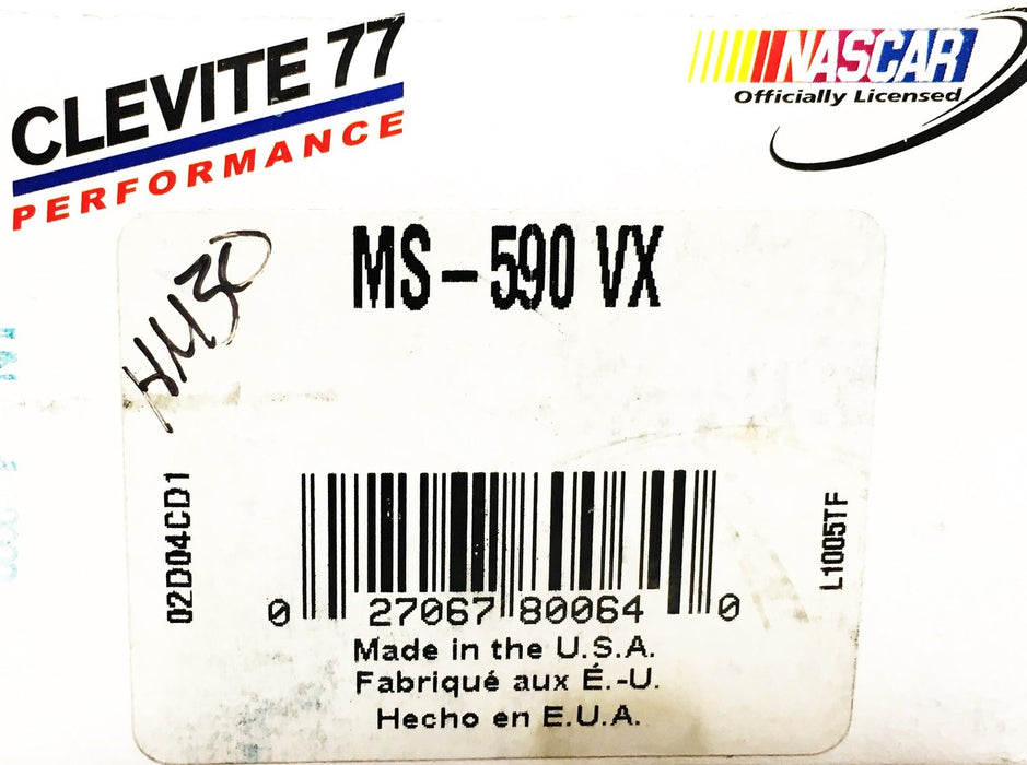 Clevite 77 Performance Engine Crankshaft Main Bearing MS-590VX NOS