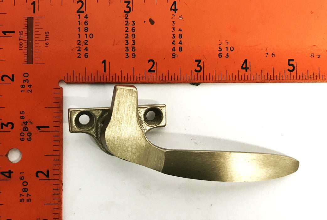 Global Polished Brass 2-Hole Left Cam Handle CS353411 NOS