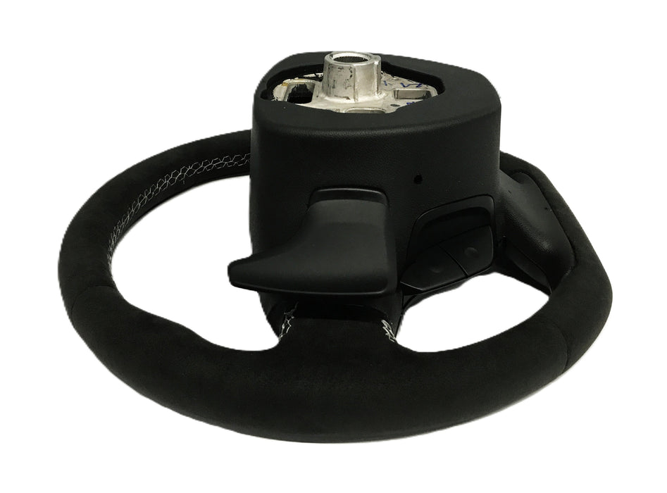 GM Jet Black Suede Steering Wheel Assembly 84744950 NOS