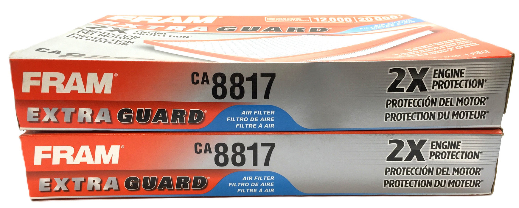 Fram Extra Guard Air Filter CA8817 [Lot of 2] NOS