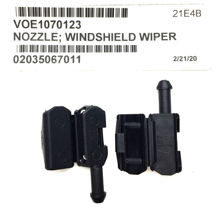Volvo Windshield Wiper Nozzle VOE1070123 [Lot of 2] NOS