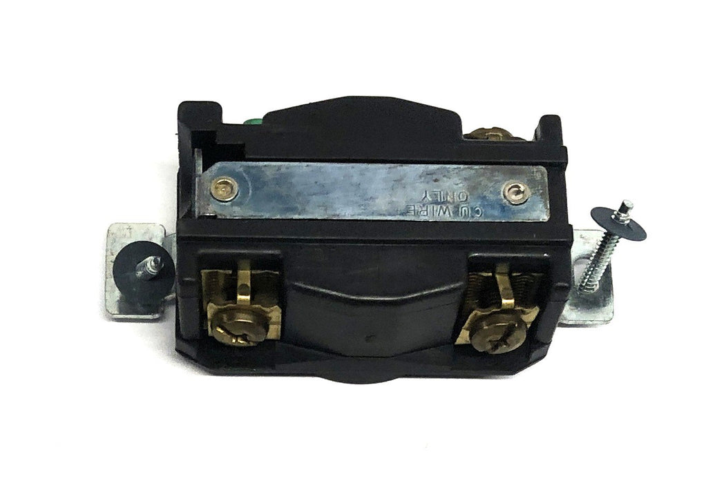 Arrow Hart Hart-Lock Black Single Receptacle CWL1620R (L16-20R) NOS