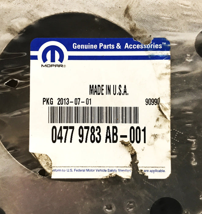 Mopar Brake Rotor 0477-9783-AB NOS