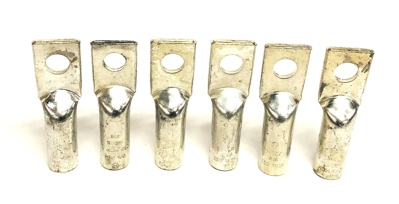 Unbranded #16 Ring Terminal Lug 250MCM [Lot of 6] NOS