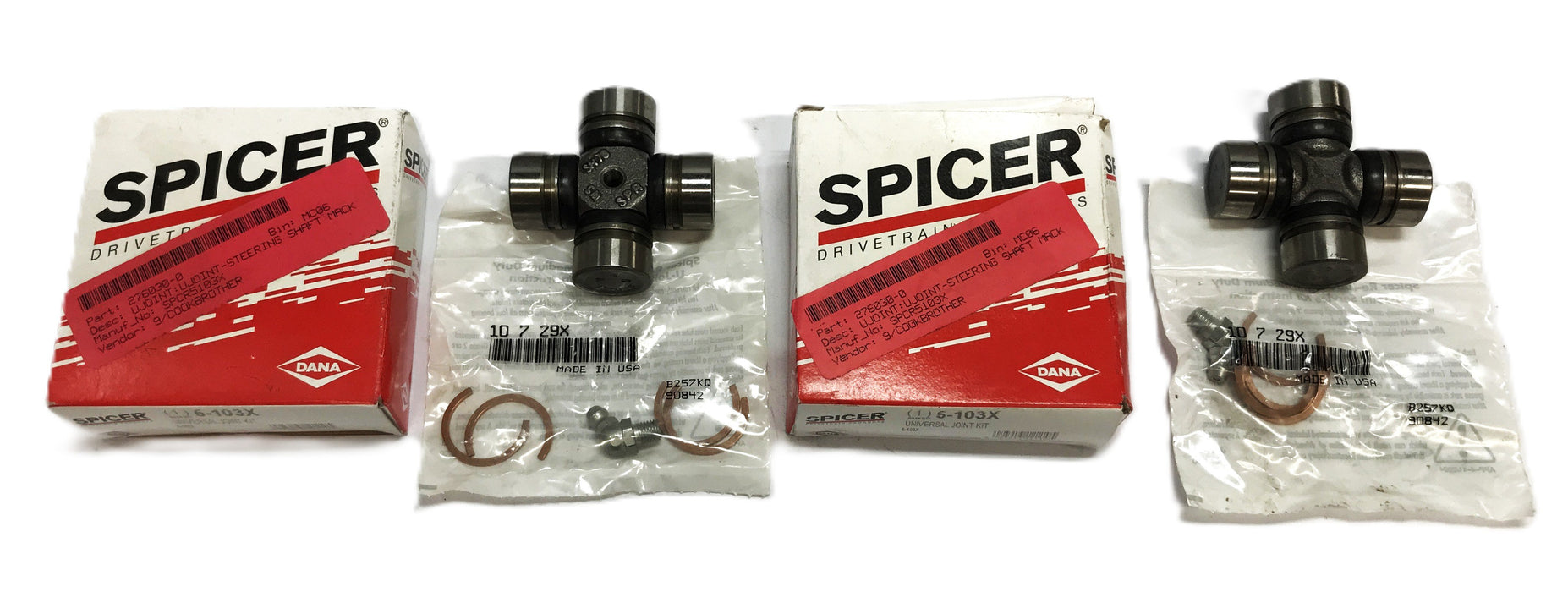 Spicer Universal Joint 5-103X [Lot of 2] NOS