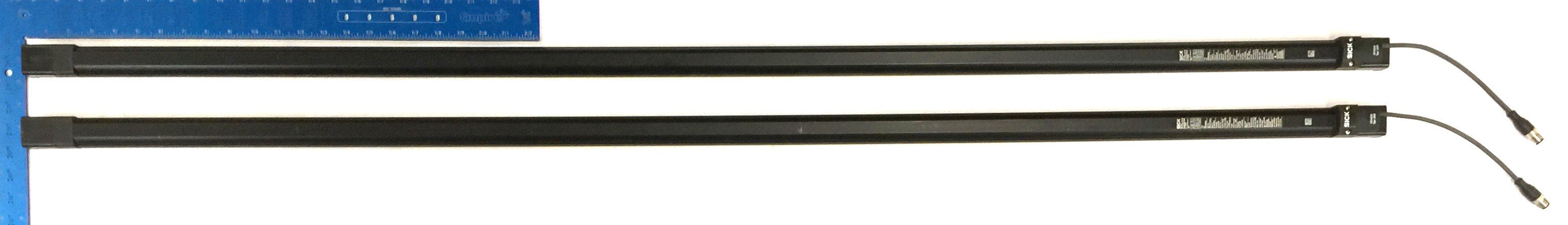 Sick deTec4 Light Curtain Sender/Receiver Set C4P-SA15031AA0\C4P-EA15031AA0 USED