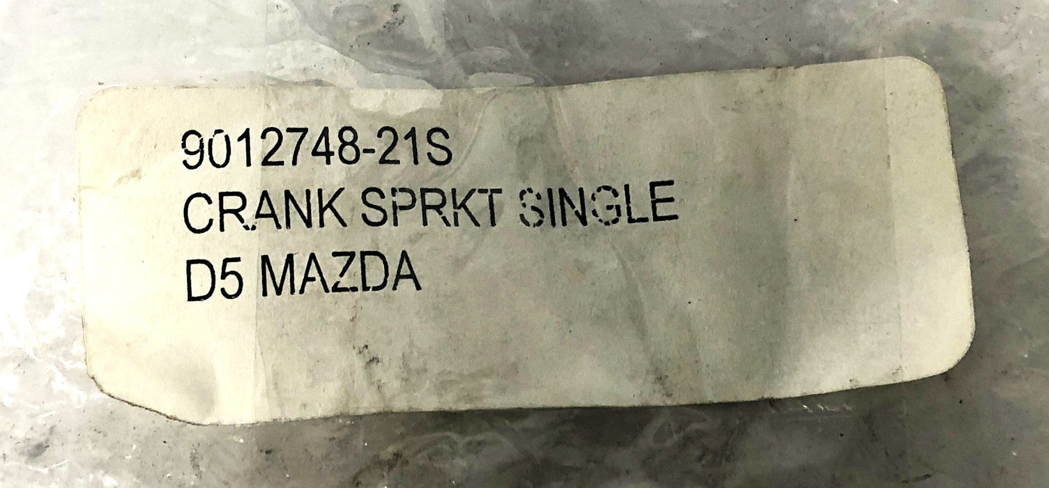 Unbranded D5 Mazda Single Crank Sprocket 9012748-21S NOS