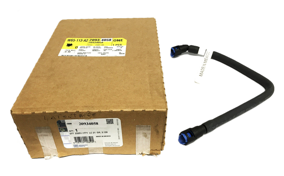 GM OEM Vapor Canister Purge Hose 20934058 NOS